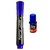 3 Marcador Piloto Permanente Ponta Plana + 3 Tintas 20Ml - PAPELARIA STORE