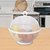 Fruteira Telada Com Tampa De Proteção Ante Mosquito Cesto De Mesa Decorativa - PAPELARIA STORE
