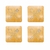 Kit Com 4 Descanso De Panela MDF Imagens Decorativas Quadrado 16,5cm - comprar online