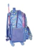 Kit Mochila De Rodinhas + Lanheira + Estojo Necessaire Borboleta Led Feminina Infantil Escolar - PAPELARIA STORE