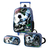 Kit Escolar Mochila de Rodinhas + Lancheira + Estojo Futebol Soccer ChampionsChip Infantil - G - PAPELARIA STORE