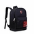 Mochila Flamengo Costas Escolar Esportiva Mengo 3 Bolsos Externos