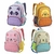 Mini Mochila de Costas Pets Animal Bichinho Bolsa Passeio Escolar Infantil - comprar online