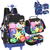 Kit Escolar Mochila De Rodinhas + Lancheira + Estojo Divertidamente 2 Roxa/Preta Feminina Infantil - PAPELARIA STORE
