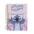 Caderno Smart Universitário Escolar Stitch Azul e Rosa Divisórias e Folhas Reposicionáveis - comprar online
