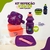 Kit Refeição Marmita + Garrafinha + Talher P/ Lancheira Infantil Lanche Escolar - PAPELARIA STORE
