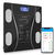 Balança Digital Mede Gordura Corporal Bioimpedância Profissional Bluetooth Nutricional FWB