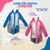 Capa de Chuva Infantil Impermeável P M G Menino Menina Roupa Protetora C/ Bolso Capuz - PAPELARIA STORE