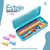 Estojo Escolar Juvenil Plástico Com Divisórias Pastel Trend - PAPELARIA STORE