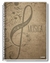 Caderno Capa Dura De Musica Universitário C/ Pautas Para Partituras Cifras Estudos De Instrumentos