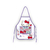 Avental Infantil Com Bolso Hello Kitty Escolar Decorado Feminino