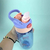 Garrafa Squeeze Canudo Infantil Plástico Garrafinha de água Infantil Escolar Viagem Trava - 450ml - loja online
