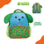 Mochila Bolsa de Costa Cachorrinho C/ Orelhas Escolar Infantil Pequena C/ Bolsos - loja online