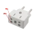 Kit 5un Adaptadores De Tomada 10a / 20a 250v T Benjamin - PAPELARIA STORE