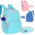 Mochila Stitch + Estojo Duplo Crinkle Bolso Laptop Chaveiro Pompom Universitária Escolar Juvenil - loja online