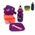 Kit Refeição Marmita + Garrafinha + Talher P/ Lancheira Infantil Lanche Escolar