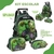 Kit Mochila de Rodinhas + Lancheira + Estojo Hulk Vingadores Holográfica + Máscara Escolar Infantil - PAPELARIA STORE