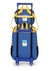 Kit Mochila de Rodinhas + Lancheira + Estojo Patrulha Canina Vermelho/Azul Escolar Infantil
