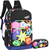 Kit Escolar Mochila De Costas + Estojo Divertidamente 2 Roxa/Preta Feminina Infantil