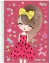 Caderno Arame Espiral 20 Matérias Bonecas Feminino Power Full Capa Dura
