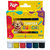 Kit 6 Caixas de Tempera Guache Tinta Para Pintura Escolar com 6 Cores com 15 ML Cada - PAPELARIA STORE