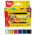 Kit 6 Caixas de Tempera Guache Tinta Para Pintura Escolar com 6 Cores com 15 ML Cada - PAPELARIA STORE