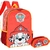Kit Mochila De Costas + Estojo Patrulha Canina Vermelho/Azul Escolar Infantil - comprar online