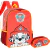 Kit Mochila De Costas + Estojo Patrulha Canina Vermelho/Azul Escolar Infantil - comprar online