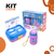Imagem do Kit Lanche Fundo do Mar - Garrafa 500ML + Marmita + Talheres