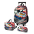 Kit Escolar Infantil Mochila de Rodinhas + Lancheira + Estojo Força 4 Carros Corrida Forza - comprar online
