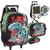 Kit Escolar Mochila de Rodinhas + Estojo + Lancheira Dino Dinossauro T-Rex Gaming Zone - PAPELARIA STORE