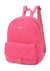 Mochila Bolsa da Barbie em Camurça Rosa Pink com Detalhes Dourados - loja online