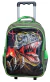 Kit Mochila De Rodinhas + Lancheira + Estojo Dinossauro Rex Dino Masculina Escolar Infantil - comprar online