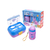 Kit Lanche Fundo do Mar - Garrafa 500ML + Marmita + Talheres