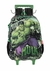 Kit Mochila de Rodinhas + Lancheira + Estojo Hulk Masculina Escolar Infantil - loja online