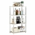 Estante Prateleira Modular Multiuso Organizadora Plástico Inox Com 4 Andares Desmontável