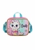 Kit Mochila De Rodinhas Escolar Infantil + Lancheira + Estojo Cindy Gatinha Gata