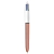 Caneta Média Ponta Retrátil 4 Cores Metálica Rose Gold Premium BIC