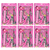Kit 6 Unidades Material Infantil Escolar 6 Peças Completo Lembrancinha - PAPELARIA STORE