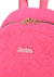 Imagem do Mochila Bolsa da Barbie em Camurça Rosa Pink com Detalhes Dourados