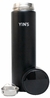 Garrafa Térmica Inteligente Para Café Água Aço Inox 500ml Com Termômetro Digital Led Preta - comprar online