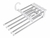 Cabide P/ Calças 5 Suportes Dobrável Retrátil Plástico Aço Inox Cabideiro Multiuso FWB - comprar online
