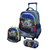 Kit Mochila de Rodinhas + Lancheira + Estojo Discovery Car Carro 3D C/ Alças de Costas - comprar online