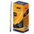 Caixa Caneta Bic Fina Cristal Alta Precisão 0.8mm Azul Com 25 Unidades