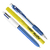 Kit Marcador de Texto Briteliner Ponta Chanfrada + Caneta Esferográfica 4 Cores 1,00mm + Lapiseira Velocity Grip Bic - comprar online