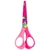 Tesoura Unicórnio Escolar Infantil Ponta Arredondada 13cm