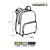 Kit Escolar Infantil Mochila de Rodinhas + Lancheira + Estojo Hulk Marvel Vingadores - comprar online