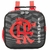 Imagem do Kit Mochila De Rodinhas + Lancheira + Estojo Flamengo Esportiva Listras Escolar Oficial