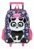 Kit Mochila de Rodinhas + Lancheira + Estojo Duplo Urso Panda Ursinhos Infantil Feminina Escolar - comprar online