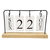 Calendário Permanente De Mesa Decorativo Plaquinhas Madeira - comprar online